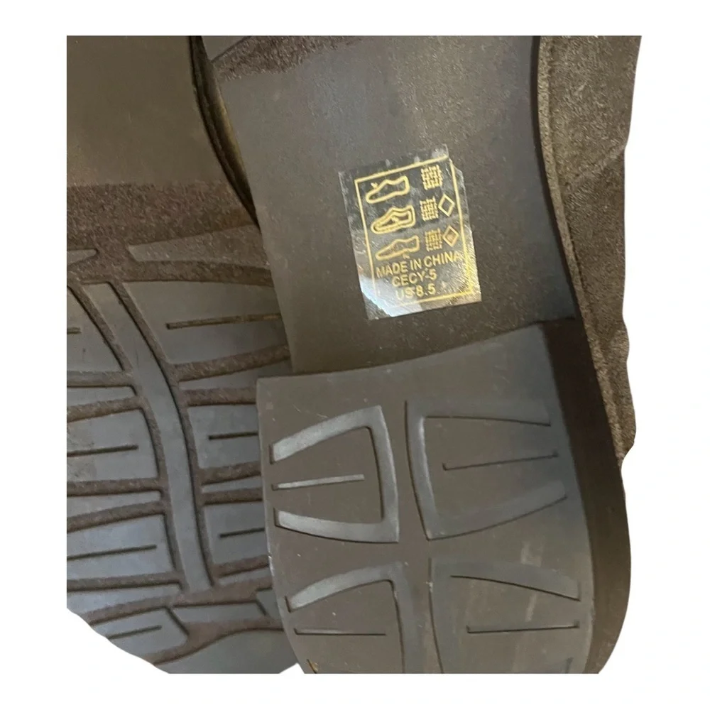 Jacobies worn boots suede